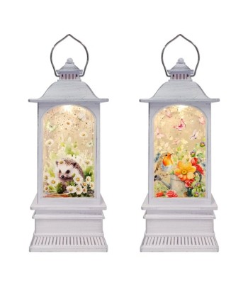 LED Spinner Lantern 22cm (2...