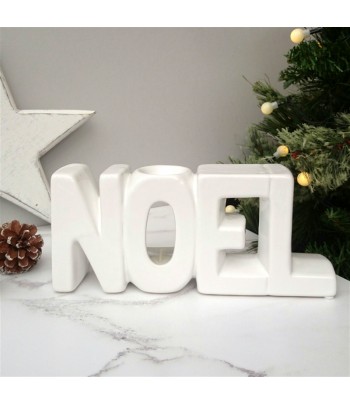 "Noel" White Ceramic...