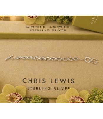 925 Sterling Silver Curved...