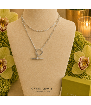 925 Sterling Silver T Bar...