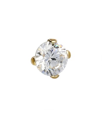 9ct Gold Nose Stud Cubic...