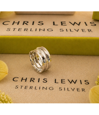 925 Sterling Silver Wound...