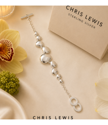 925 Sterling Silver Pebble...