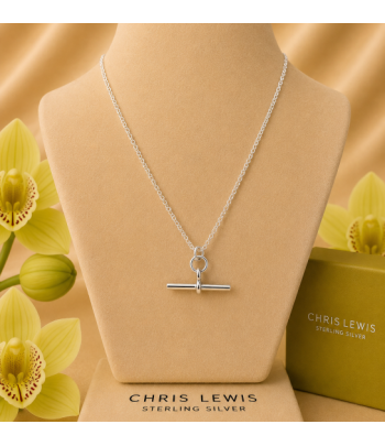 925 Sterling Silver T-Bar...