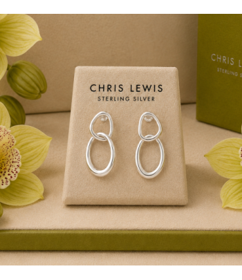 925 Sterling Silver Curved...