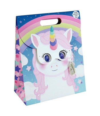 Large Gift Bag - Unicorn Mask