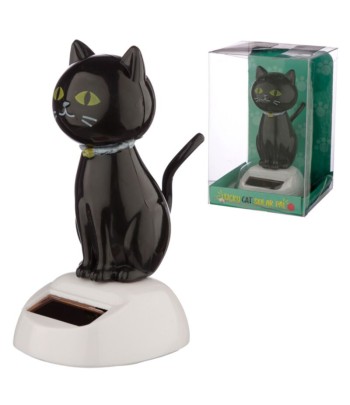 Lucky Black Cat Solar Pal