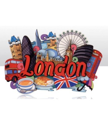 London Cartoon Montage 3D...