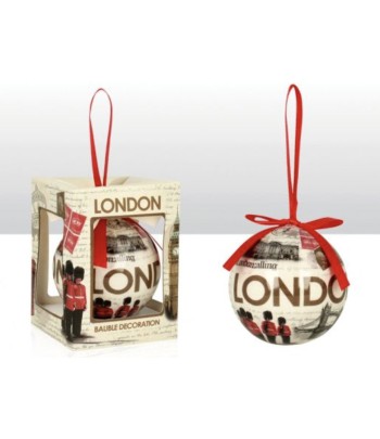 London Collage Bauble & Box