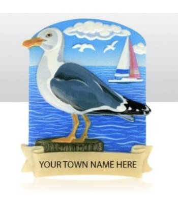 Seagull Scene Resin...