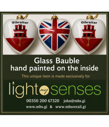 Gib Glass Bauble - Gib-UK...