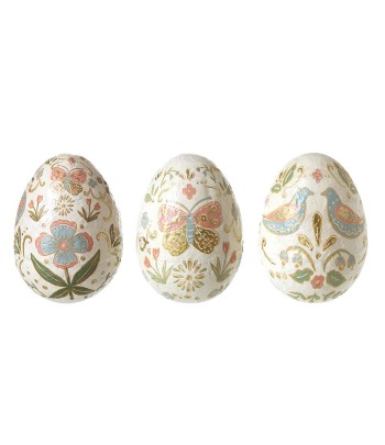 Paper Mache Folk Art Egg...