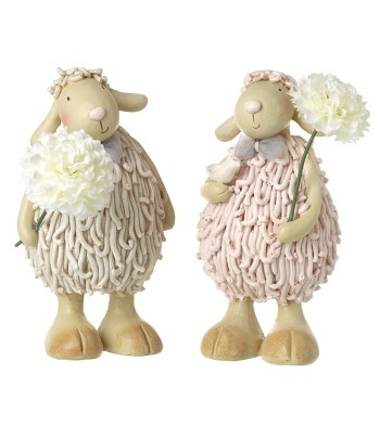 Cream & Pink Sheep (2...
