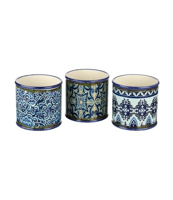 Blue Ceramic Large Pot (3...
