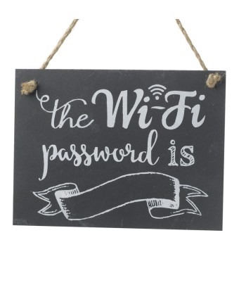 The Wifi Password Is Slate...