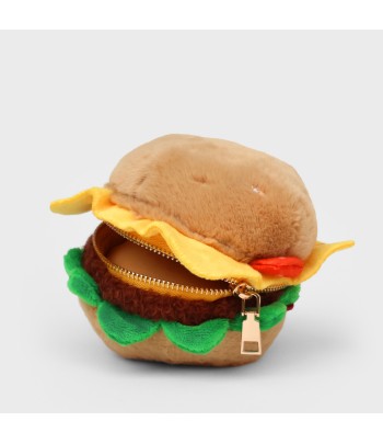 Zip Pouch - Plush Hamburger