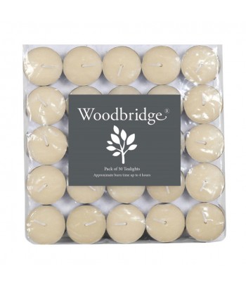 Ivory Tealights Unscented...