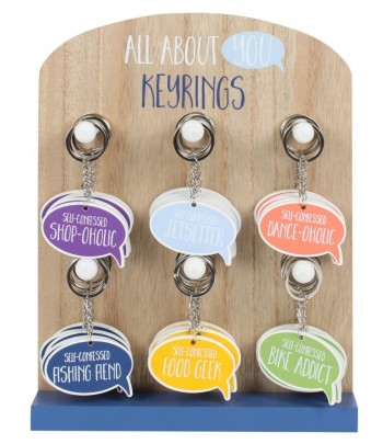 All About You Keyring