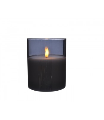 LED Candle in Smoky Grey...