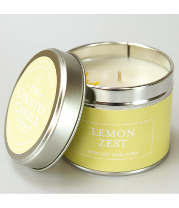 Pastel - Lemon Zest Tin Candle