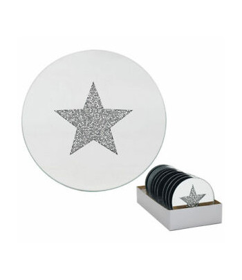 Diamante Candle Plate 10cm