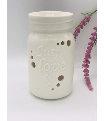 "Just Love" Jar Shaped...