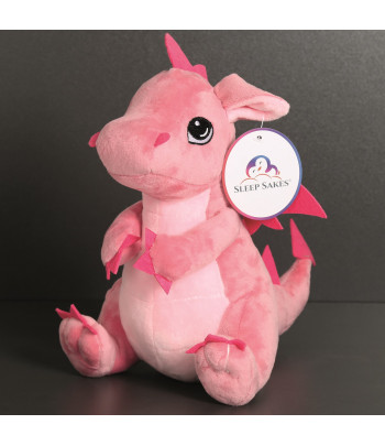 Pink Dragon Plush Toy by...