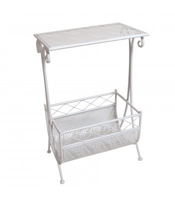 Leaf Design Magazine Rack 61cm