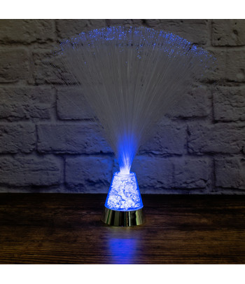 Fibre Optic Ice Crystal Lamp