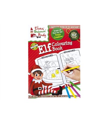 Elf Colouring Book With...