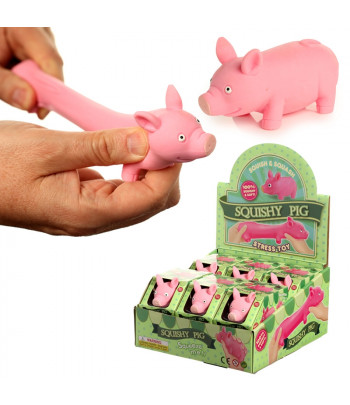 Stretchy Pig Toy 9cm