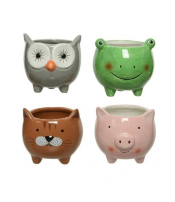 Animal Shaped Plantpots (4...