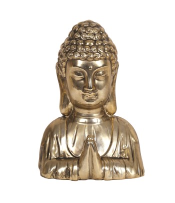 Gold Buddha Head 21cm