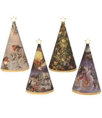 LED Cone Christmas Trees 4...