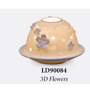 Lithophane Domes - 3D Flowers