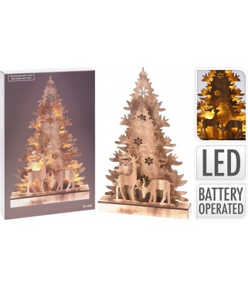 LED Wooden Christmas Tree...